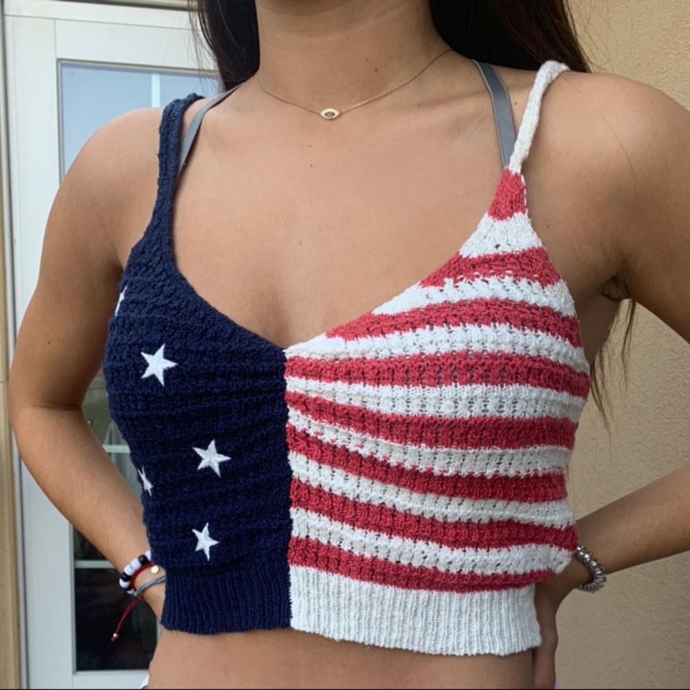 AMERICANA knit bralette